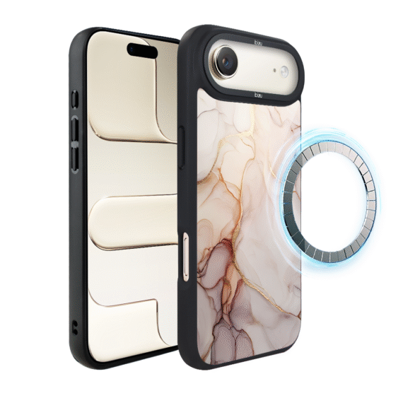 Etui do iPhone Air IBIZU DropGuard Matt z MagSafe, Ethereal Essence, Różany alabaster AIR_DM-6