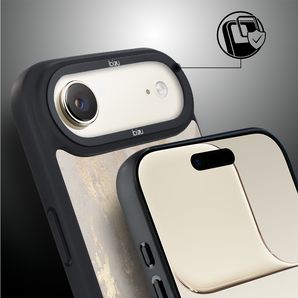 Etui do iPhone Air IBIZU DropGuard Matt z MagSafe, Ethereal Essence, Szampańskie Złoto AIR_DM-2