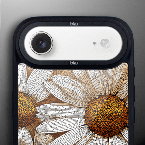 Etui do iPhone Air IBIZU DropGuard Matt z MagSafe, Modern Classics, Mozaika Rumianków AIR_DM