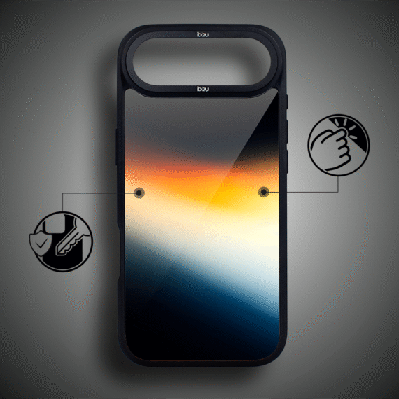 Etui do iPhone Air IBIZU DropGuard Matt z MagSafe, Twilight Dreams, Aurora5