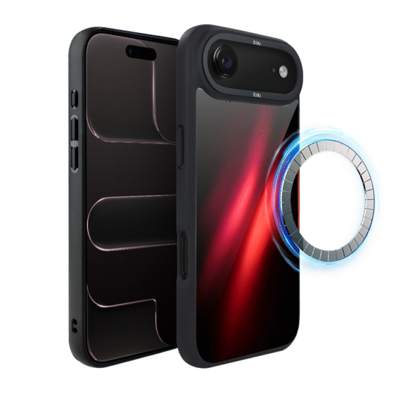 Etui do iPhone Air IBIZU DropGuard Matt z MagSafe, Twilight Dreams, Czerwona Nebula AIR_DM-6