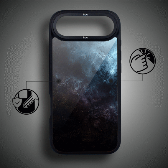 Etui do iPhone Air IBIZU DropGuard Matt z MagSafe, Twilight Dreams, Deep Ocean AIR_DM-5