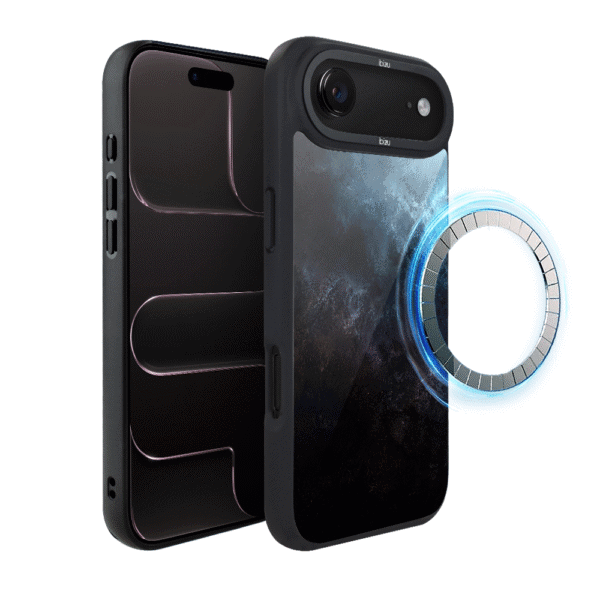 Etui do iPhone Air IBIZU DropGuard Matt z MagSafe, Twilight Dreams, Deep Ocean