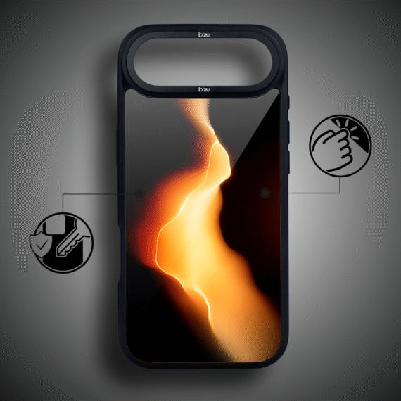 Etui do iPhone Air IBIZU DropGuard Matt z MagSafe, Twilight Dreams, Eclipse AIR_DM-5