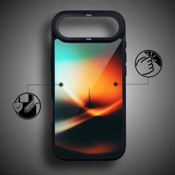 Etui do iPhone Air IBIZU DropGuard Matt z MagSafe, Twilight Dreams, Golden Hour AIR_DM-5