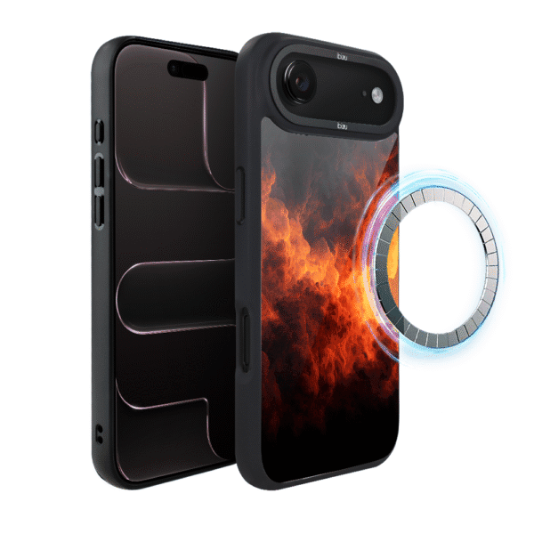 Etui do iPhone Air IBIZU DropGuard Matt z MagSafe, Twilight Dreams, Inferno Sky