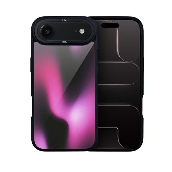 Etui do iPhone Air IBIZU DropGuard Matt z MagSafe, Twilight Dreams, Magenta Flow AIR_DM-7