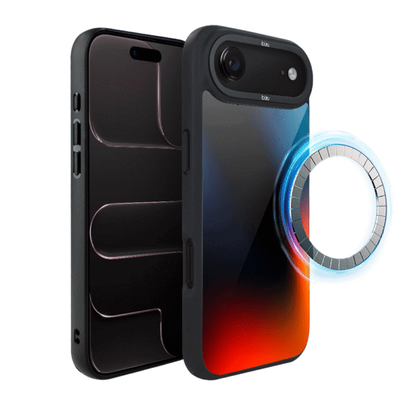 Etui do iPhone Air IBIZU DropGuard Matt z MagSafe, Twilight Dreams, Midnight Blue