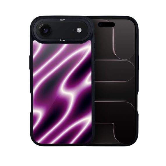 Etui do iPhone Air IBIZU DropGuard Matt z MagSafe, Twilight Dreams, Neonowa fala AIR_DM-7