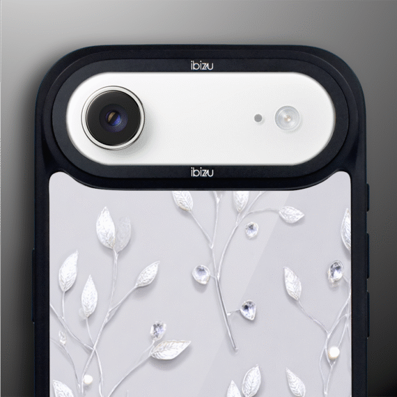 Etui do iPhone Air IBIZU DropGuard Matt z MagSafe, Zimowa magia, Lodowe kwiaty AIR_DM