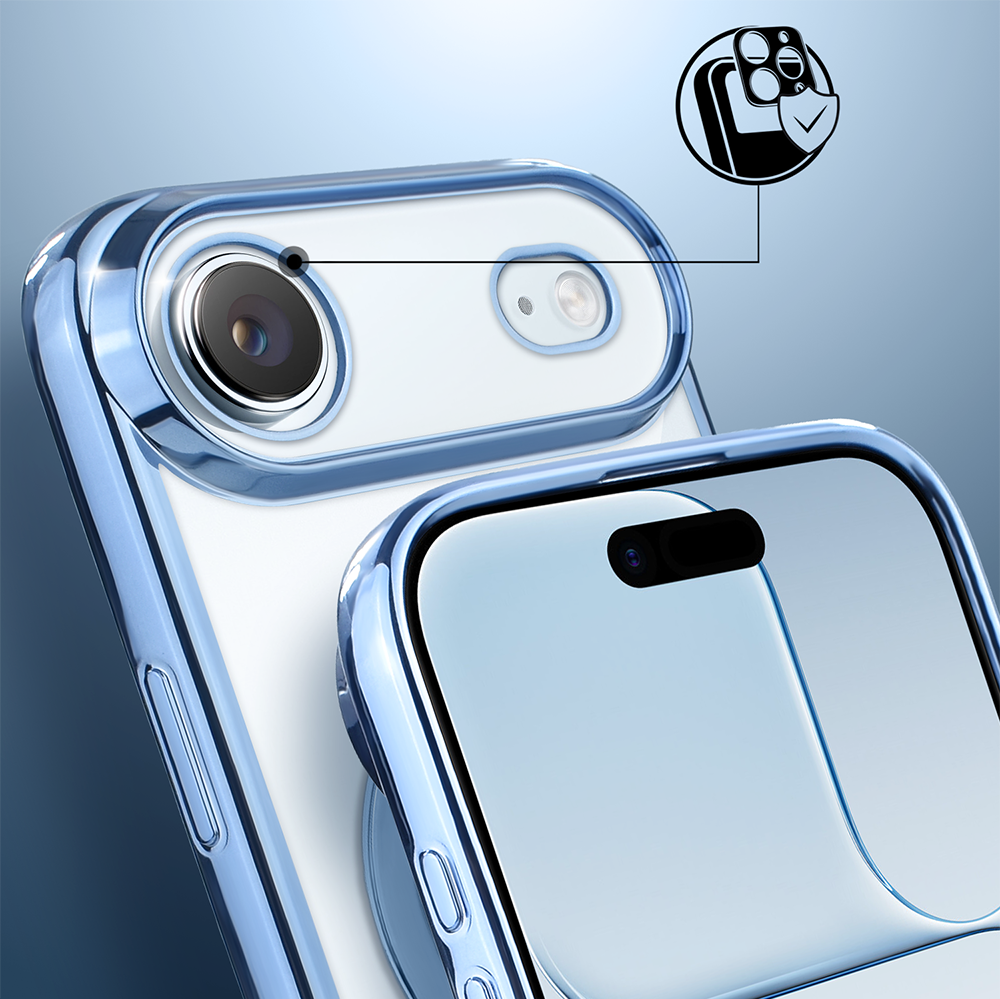 Etui do iPhone Air Magsafe Slim Crossbody, jak torebka, niebieskie (1)