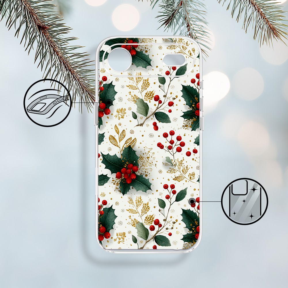 Etui do iPhone Air, Przytulne święta, Ozdoby świąteczne 17Air-1