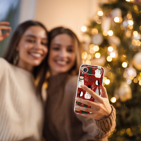 Etui do iPhone Air, Przytulne święta, Rustykalna świąteczna kraina 17Air-5