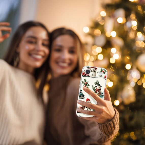 Etui do iPhone Air, Przytulne święta, Zimowe miasteczko 17Air-5