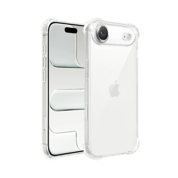 Etui do iPhone Air pancerne anti-shock ze wzmocnionymi krawędziami, przeźroczyste