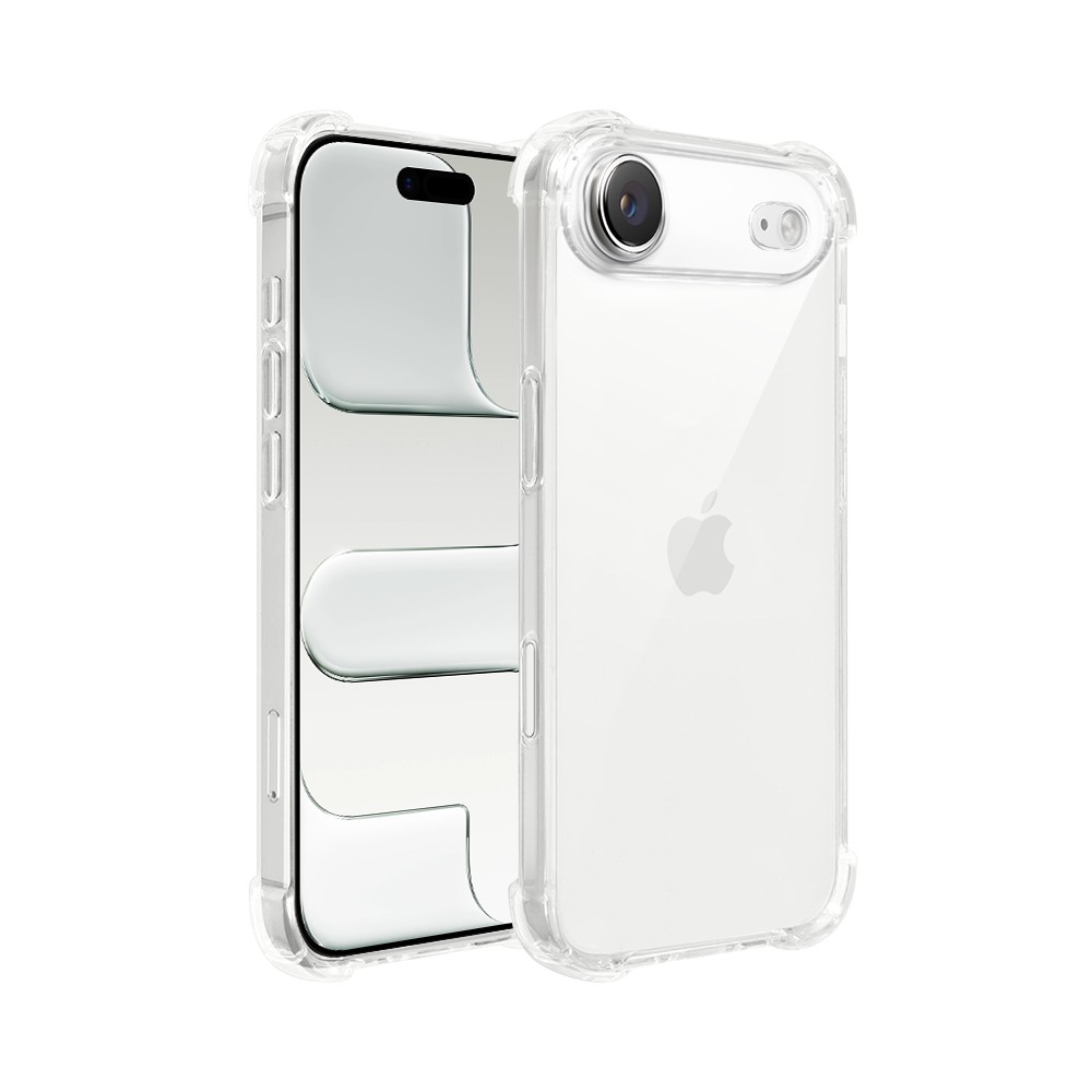 Etui do iPhone Air pancerne anti-shock ze wzmocnionymi krawędziami, przeźroczyste