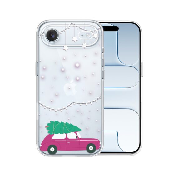 Etui do iPhone Air, podróż do świąt, przeźroczyste 17Air