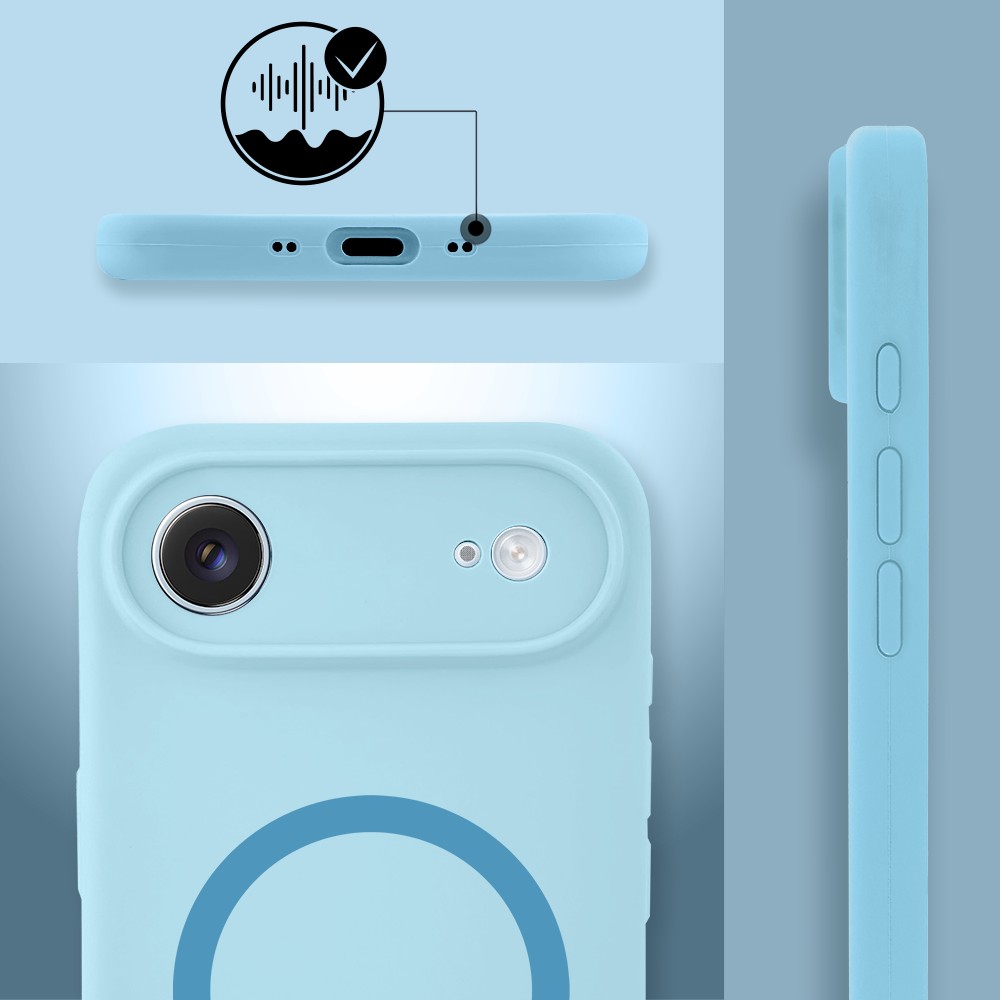 Etui do iPhone Air, silikonowe z MagSafe, mikrofibra soft touch z osłoną na apara (5)