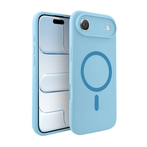 Etui do iPhone Air, silikonowe z MagSafe, mikrofibra soft touch z osłoną na apara (9)