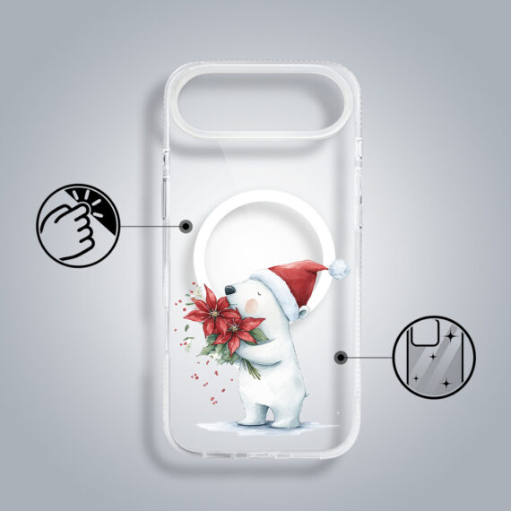 Etui-do-iPhone-Air-z-MagSafe-Przytulne-swieta-Mis-Mikolajek-przezroczyste-4