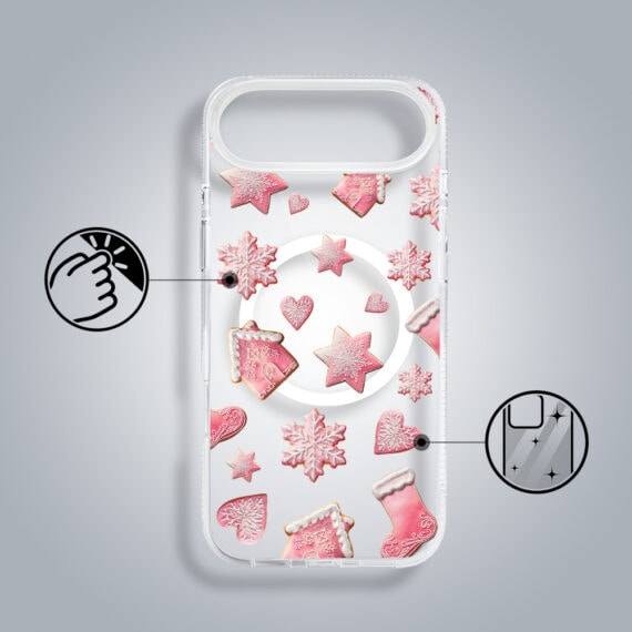 Etui-do-iPhone-Air-z-MagSafe-Przytulne-swieta-Rozowe-pierniczki-przezroczyste-2
