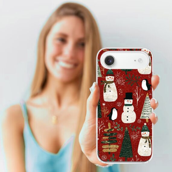 Etui do iPhone Air z MagSafe, Przytulne święta, Rustykalna świąteczna kraina4