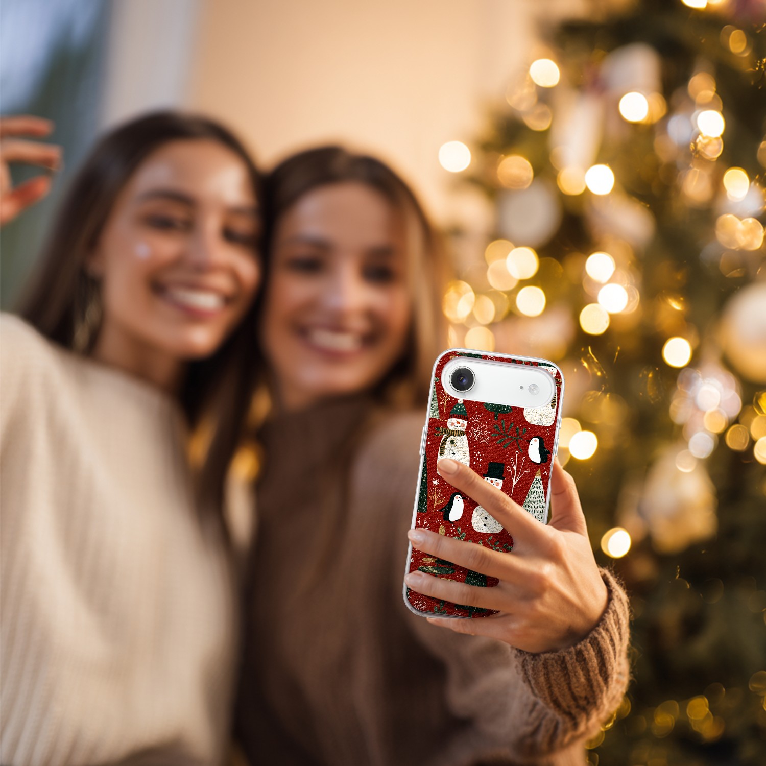 Etui do iPhone Air z MagSafe, Przytulne święta, Rustykalna świąteczna kraina6