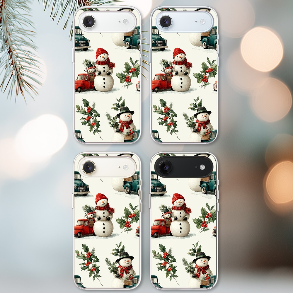 Etui do iPhone Air z MagSafe, Przytulne święta, Zimowe miasteczko2