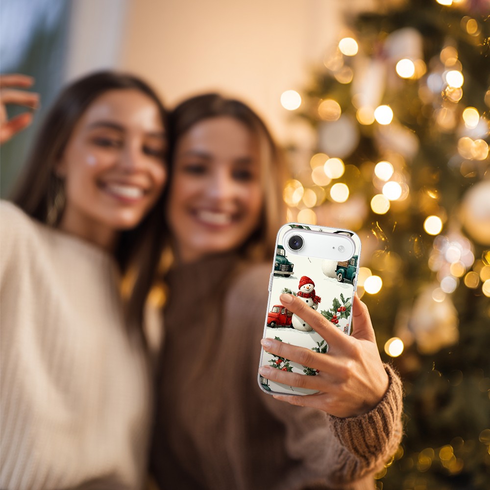 Etui do iPhone Air z MagSafe, Przytulne święta, Zimowe miasteczko6