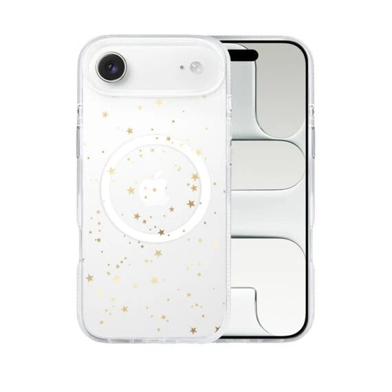 Etui-do-iPhone-Air-z-MagSafe-zlote-gwiazdki-przezroczyste-1
