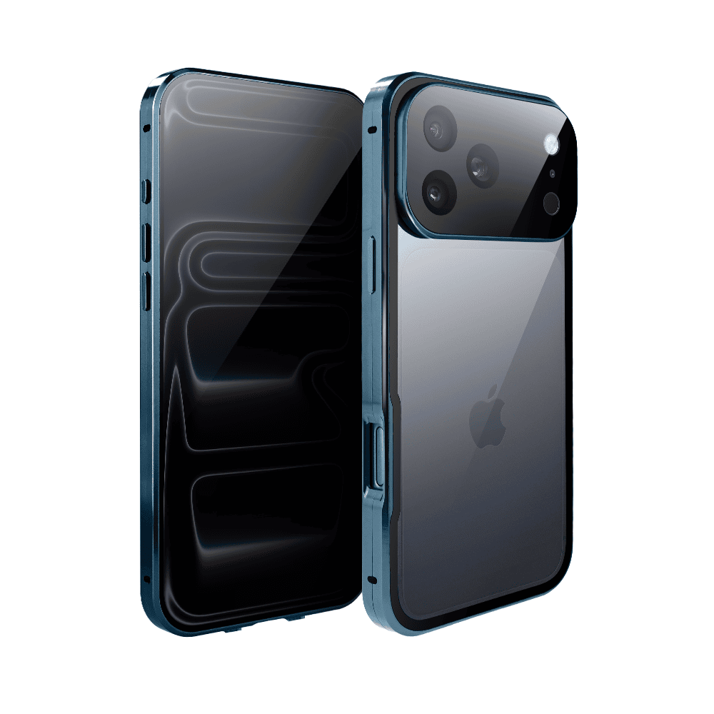 Obudowa-do-iPhone-17-Pro-Max-podwojna-szyba-i-aluminium-360°-przod-tyl-magnetyczna-z-oslona-aparatu-i-szklem-prywatyzujacym-granatowa-Artboard poprawione (4)