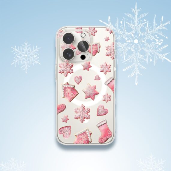 PRO-4iPhone 16 Pro Max pełne szkło hartowane na cały aparat, kamerę, różowe pierniczki