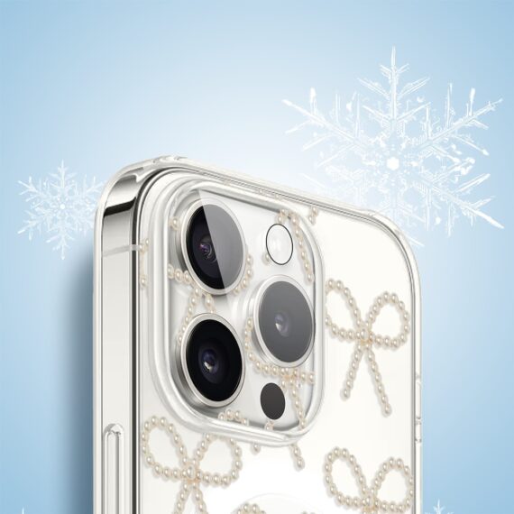 PRO-5iPhone 14 Pro Max pełne szkło hartowane na cały aparat, kamerę, złote kokardki