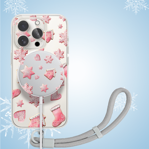 PRO-6iPhone 16 Pro Max pełne szkło hartowane na cały aparat, kamerę, różowe pierniczki