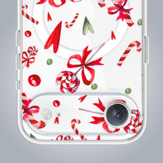 Zestaw do iPhone Air: etui, szkło na aparat, ładowarka z osłoną, cukierki świąteczne ip air-1