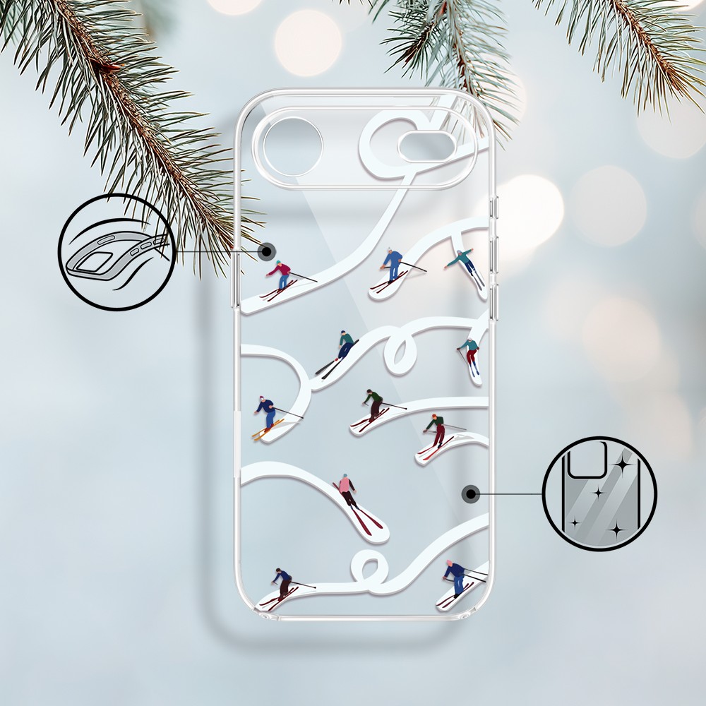 Zimowa Magia, Narciarskie witraże, przeźroczyste 17Air-1