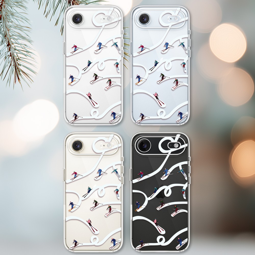 Zimowa Magia, Narciarskie witraże, przeźroczyste 17Air-2