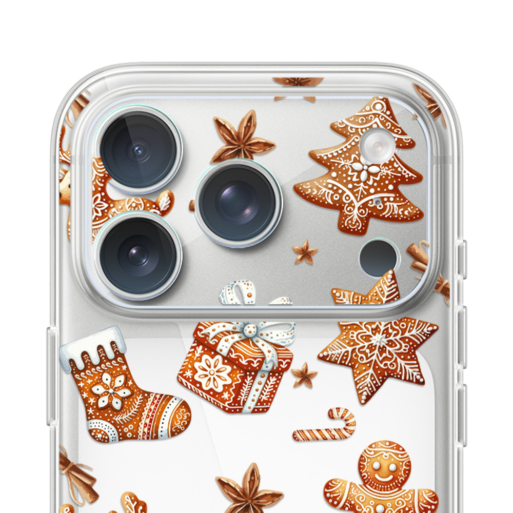 iPhone 17 Pro Max pełne szkło hartowane na cały aparat, kamerę, magia pierniczków ip 17 pro