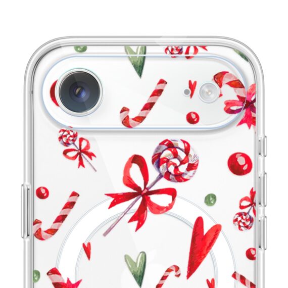 iPhone Air pełne szkło hartowane na cały aparat, kamerę, cukierki świąteczne AIR-4