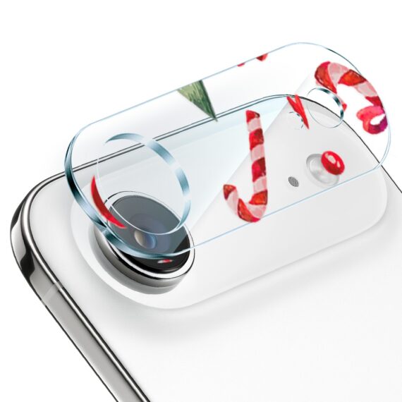 iPhone Air pełne szkło hartowane na cały aparat, kamerę, cukierki świąteczne AIR