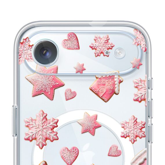 iPhone Air pełne szkło hartowane na cały aparat, kamerę, różowe pierniczki Artboard 10