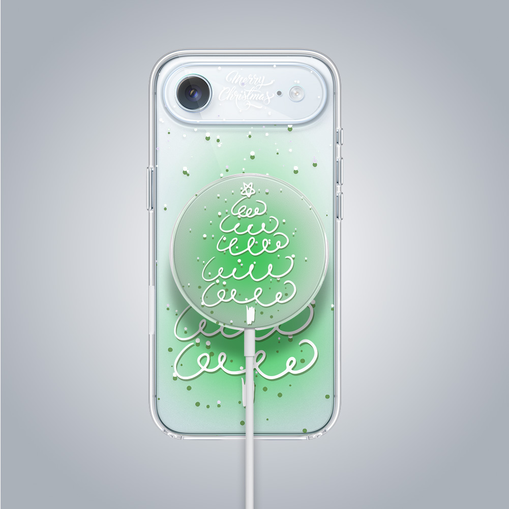 iPhone Air pełne szkło hartowane na cały aparat, kamerę z napisem Merry Christmas zestaw