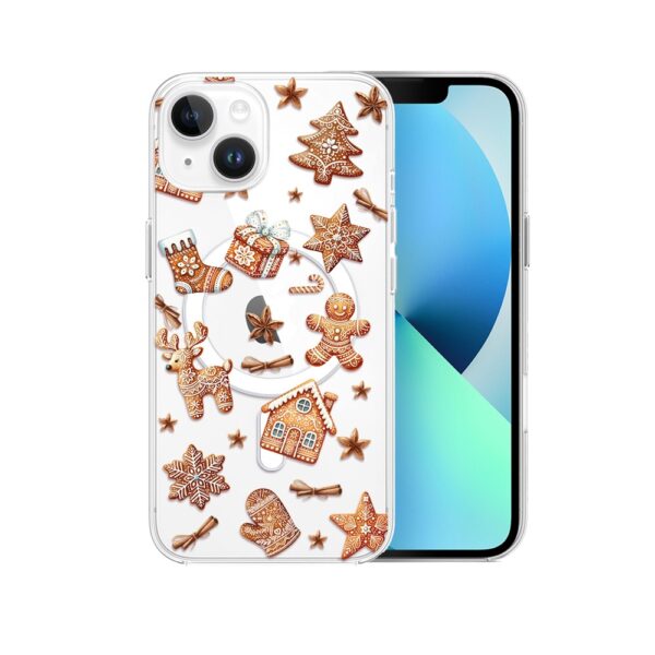 ip 13-1Etui do iPhone 13 z MagSafe, magia pierniczków, przeźroczyste