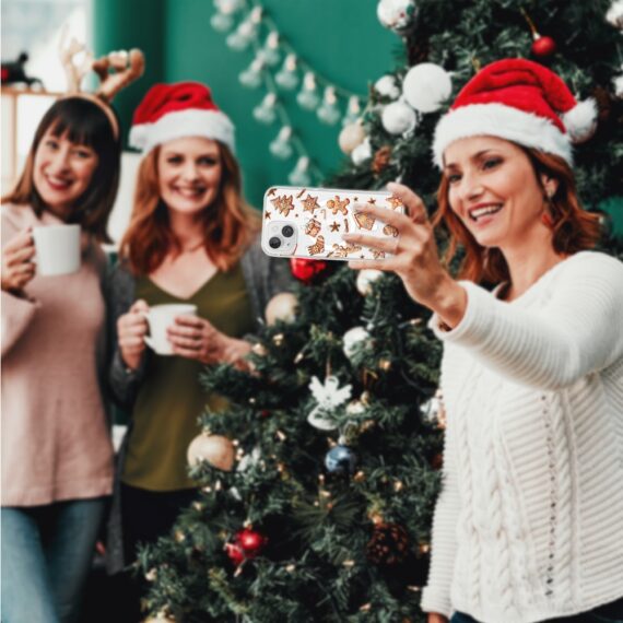 ip 13-3Etui do iPhone 13 z MagSafe, magia pierniczków, przeźroczyste