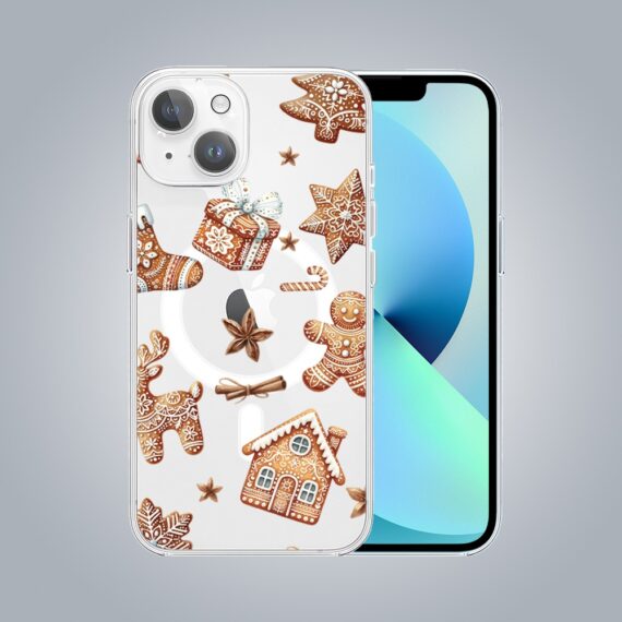 ip 13Zestaw do iPhone 13: etui, szkło na aparat, ładowarka z osłoną, magia pierniczków