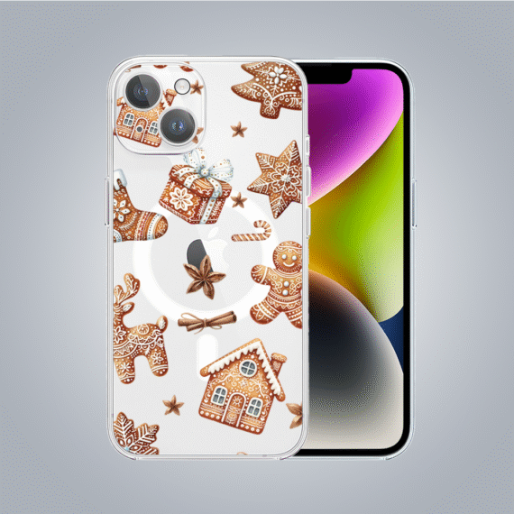 ip 14Zestaw do iPhone 14: etui, szkło na aparat, ładowarka z osłoną, magia pierniczków