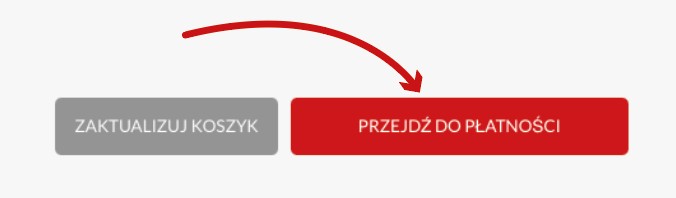 Krok 2: jak zamówić świąteczny zestaw do iPhone - przejdź do płatności