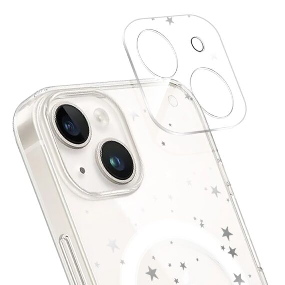 zwykły model-1iPhone 14 pełne szkło hartowane na cały aparat, kamerę, szampańskie gwiazdki