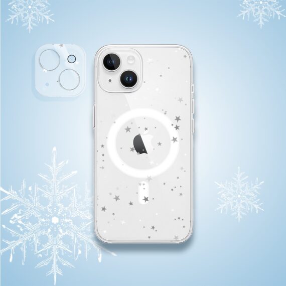 zwykły model-3iPhone 13 pełne szkło hartowane na cały aparat, kamerę, szampańskie gwiazdki