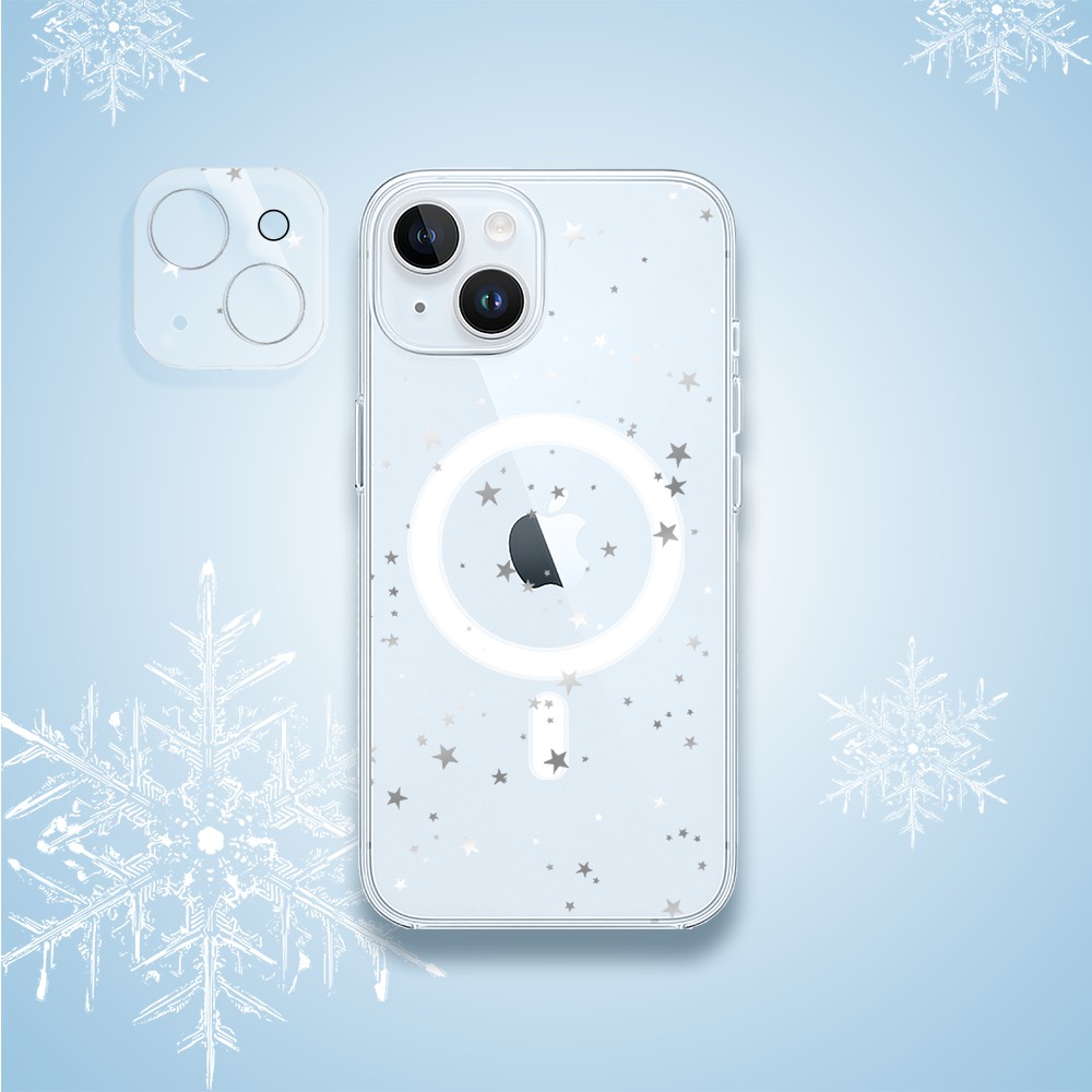 zwykły model-3iPhone 15 pełne szkło hartowane na cały aparat, kamerę, szampańskie gwiazdki